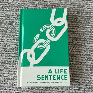 A Life Sentence journal